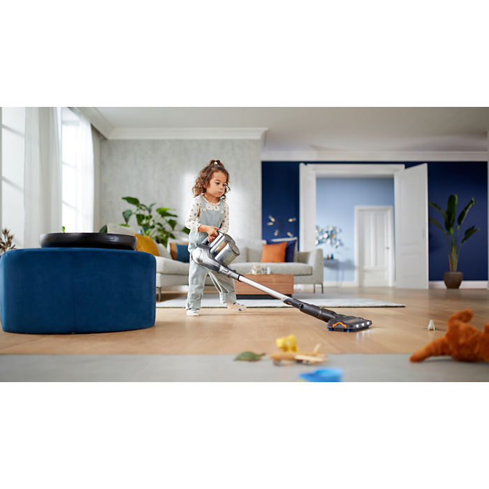 Philips Aqua Plus Cordless Vacuum with Mopping Option XC8347/61 Philips Aqua Plus Cordless Vacuum with Mopping Option XC8347/61